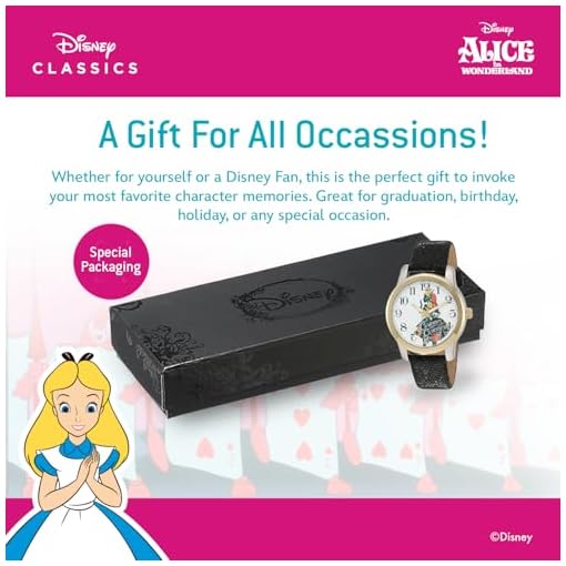 Disney's Alice analog quartz watch - Image 8