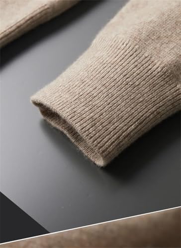 Men's Knitted Cardigan Sweater Casual Loose Wool Sweaters4