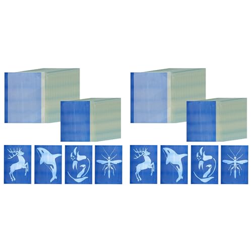 Papier cyanotype A4 A5 pour créer vos herbiers au soleil avec ce kit d'art de 60 feuilles