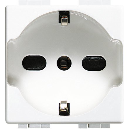 Bticino C4140/16 Presa Schuko+Bipasso Luna