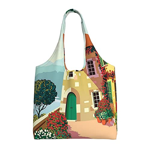 Sac fourre-tout en toile noir Debou esthétique résistant et réutilisable