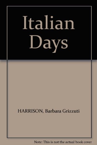Italian Days [Unknown] B001ISO5LS Book Cover