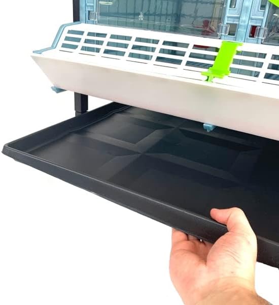 Miniatura 4 de Hatching Time Incubadoras de pollitos de 9.5 pulgadas, apilables con calefacción automática, diseño modular, fácil de limpiar, ideal para codorniz,