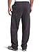 Champion Men's Open Bottom Eco Fleece Sweatpant, Granite Heather, Small