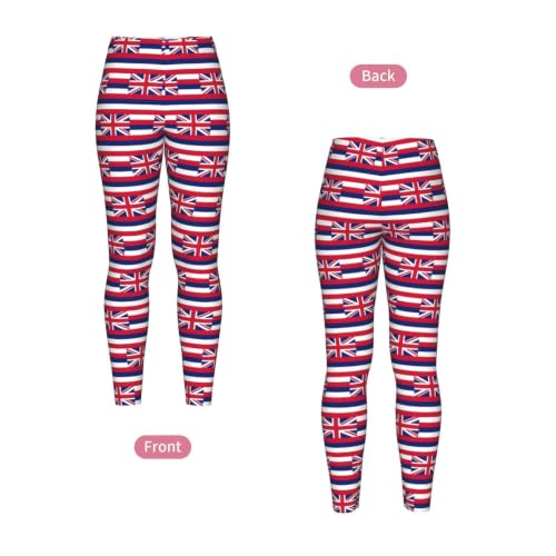 Leggings de compresión de Hawái tejido suave cintura alta ropa de gimnasio mujer 4