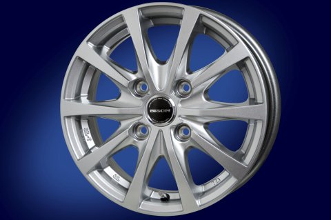 Amazon | ホットスタッフ アルミホイール4本セット バイソン BN-02 14