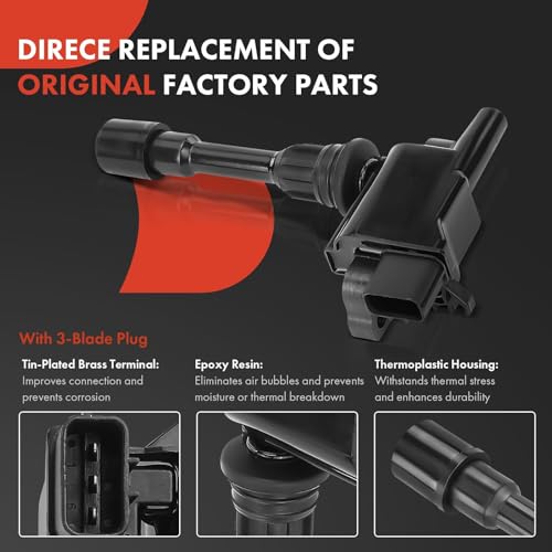 A-Premium 2 Ignition Coil with 2 Wire and 4 Iridium Spark Plug by A-Premium - Used condition - Image 3