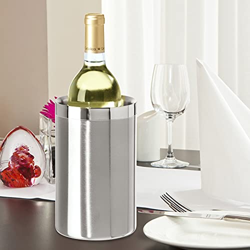 Oggi Refrigerador de vinho, aço inoxidável