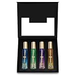 French Essence Luxury Eau De Parfum Gift Set for Men with Triumph, Recharge, Noir & Jazz | Long Lasting 15ml X 4 Fragrance 60ml