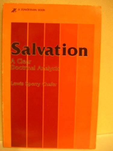 Salvation by Lewis Sperry Chafer (1972-11-01) B01K2EDDZW Book Cover
