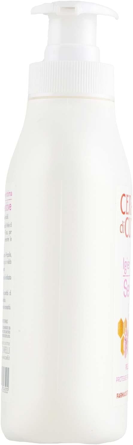 Cera di Cupra Igiene Intima Sensitive, lozione per lavaggio intimo, pH 5.5, con miele e latte di rosa, 250 ml, confezione da 12, + Italy shop portachiavi gratuito