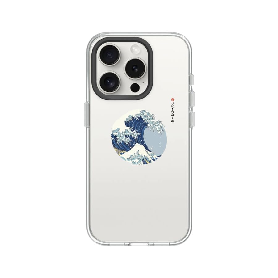 Coque de protection haut de gamme iPhone 15 Pro personnalisable à haute transparence