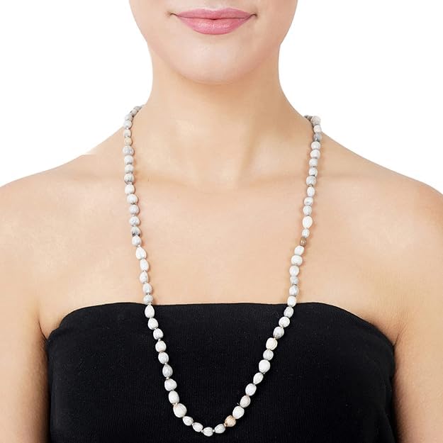 Image of Arihant Gems & Jewels Original Vaijayanti Jaap Mala 108+1 Beads | Natural Vaijanti Mala for Mantra Chanting, Meditation & Pooja | Spiritual Japa Mala Necklace for Men & Women | Krishna Bhakti Prayer Mala.