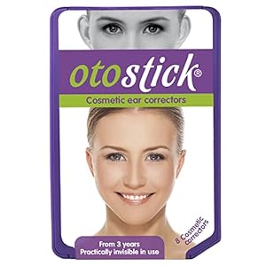 otostick Cosmetic Ear Correctors | Pin back your ears with transparent silicone orthotics | Very discreet ear correctors…