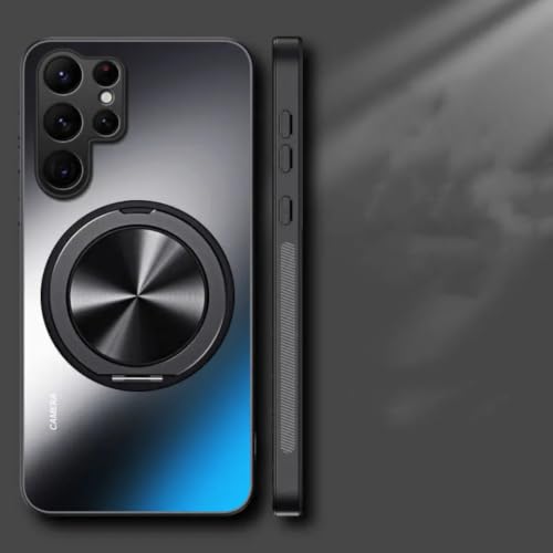 Coque de Protection S24 Ultra Rigide Mate Haute Qualité Magnétique Noire