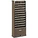 Time Card Holder Rack, Metal, Commander Model 163H, Hold 12 Cards-Gray