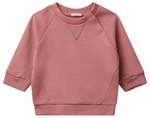 Veste de survêtement Benetton bébé fille rose en coton doux pour le sport