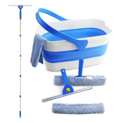 Professional Window Cleaning Kit with Bucket