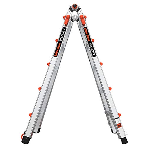 Little Giant Ladder Systems 15422-801 Velocity 22 Type IA w/Ratcheting Levelers