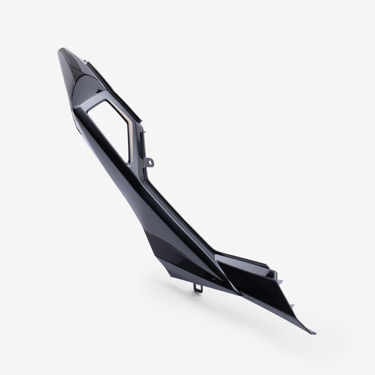 Rear Right Panel Compatible with Lexmoto LXR 125 E55 SY125-10-E55 Gloss Black/Gold Decal