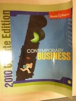 Contemporary Business 2010 Update Custom 13th Edition 0470911069 Book Cover