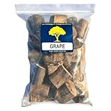 J.C.'s Smoking Wood Chunks - Gallon Sized Bag - Grape