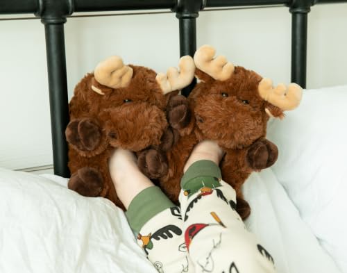 Image of Lazy One Animal Critter Slippers for Kids and Adults, Cute and Cozy Slippers