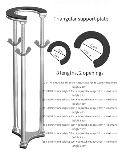 Support de lavabo encastrable cuisine réglable en acier inoxydable solide - 4