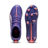 PUMA Unisex Kids Ultra 5 Match Fg/Ag JrSoccer Shoes, Lapis Lazuli PUMA Biały Zachód Słońca Świecący, 5 UK