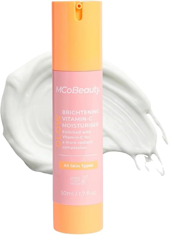 MCoBeauty Hidratante facial com vitamina C e ácido ferúlico
