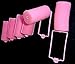 2 Pack (each contains 6 rollers) Soft PINK Foam Hair Styling Rollers SPONGE Curlers LARGE 1