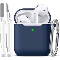 R-fun Compatible con Funda AirPods 2 generación , 1 Gen Funda