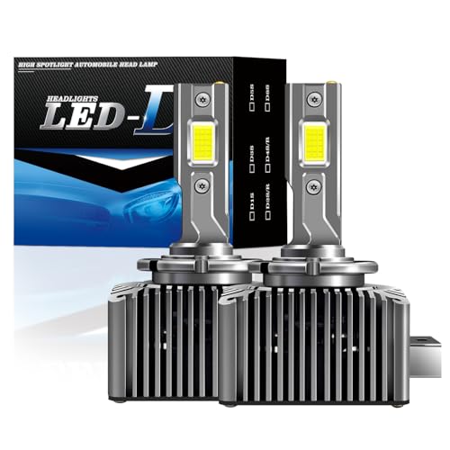 Bombilla de faro de coche D1S LED de 36000LM reemplazo xenon luz alta baja 100W plug play