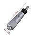Micrometer Head Measure Tool 0-13mm Flat Type Plain Thimble Silver +/-0.01mm Accuracy