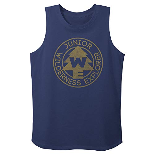 Haut Fille Disney Wilderness Explorer Coupe Cintrée sans Manche Bleu Marine L