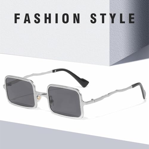 Lunettes de soleil punk confortables pour masquer la fatigue avec style