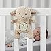 Cinch by dexbaby Plush Mini Lamb - Sleep Aid Womb Sound Soother w/Playard and Crib Attachment