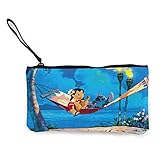 Cute Canvas Cash Coin Purse, Cellphone Bag With Handle, Change Cash Bag Zipper Wallets, Cosmetic...