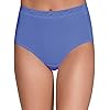Fruit of the Loom Women's Underwear Nylon Brief Panties, Assorted, 2X-Large (9)