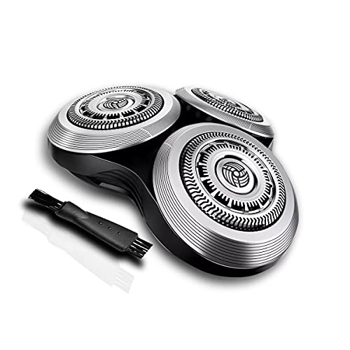 RQ12 Replacement Heads for Norelco Electric Shaver Series 8000 (SensoTouch 3D) and arcitec (Philips Norelco 12xx).