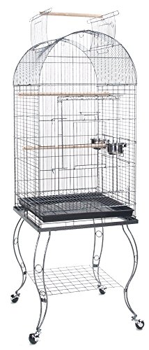 Bird Parrot Cage Cockatiel Amazon African Grey Caique Conure, 20 X 20 X
