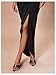 Floerns Women's Elegant Long Dress Asymmetrical Off Shoulder Ruched Slit Bodycon Cocktail Dresses Black Large