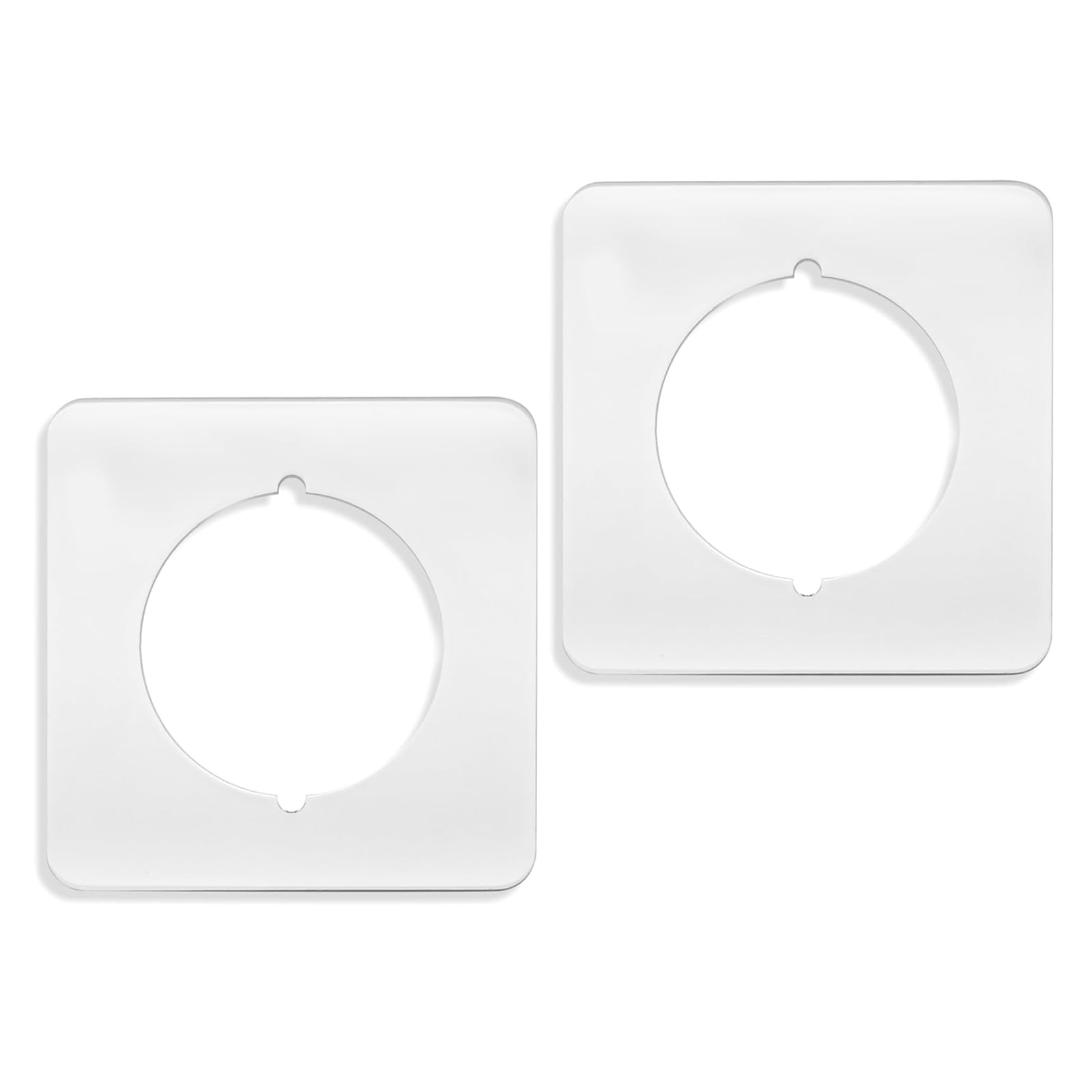 2Pcs Stainless Steel Door Repair Plate Door Reinforcement Plate Handle Fixing Covers Filler Repair Backplate Handle Fixing Covers Filler Backplate