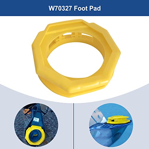 4 Pieces Pool Cleaner Replacements Include W70329 Finned Seal Disc Skirt & W69698 Pool Cleaner Diaphragms & W70327 Foot Pad Compatible With Zodiac Baracuda G2 G3 G4, Replace W72855 W69721 W46666 #TOP3