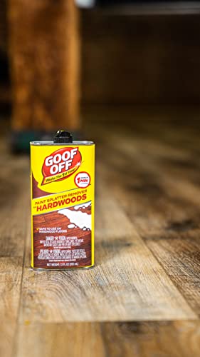 Goof Off Fg900 Splatter Hardwoods Dried Paint Remover, – 12 Oz. Can, 12 Ounces #TOP2