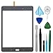 Black Touch Screen Digitizer Glass Replacement for Samsung Galaxy Tab A 8.0 SM-T350 T350 (Not Include LCD) with Tools + Pre-Installed Adhesive