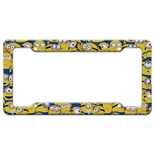 Minions License Plate Tag Frame