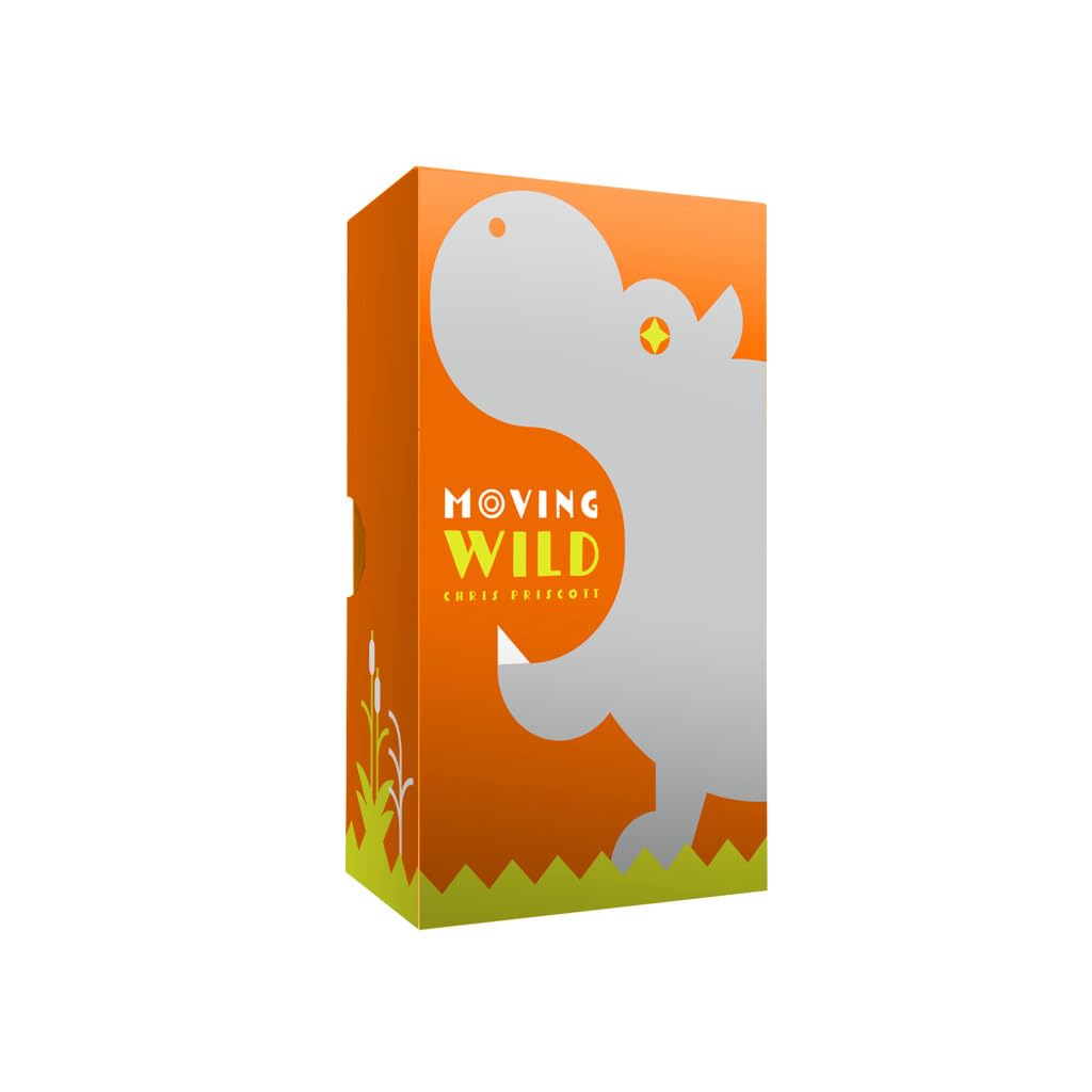 Moving Wild - Strategic Animal Drafting Card Game | 1-6 Players | Ages 8+ | Portable Travel Game