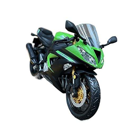 Moto Kawasaki ZX-6R 1:12 miniature en métal pour décoration de bureau