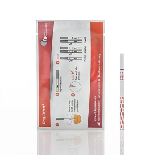 self-diagnostics Drogenschnelltest Methamphetamin (MET) - Crystal Meth - Crank - Cut-Off: 1000 ng/ml - 10 Teststreifen - Drogennachweis - Tauchtest - Urintest - Meth Test - 5 min Drogentest Urin